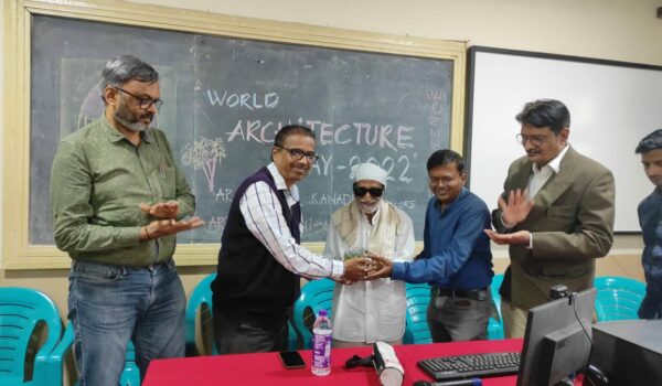 Seminar by Ar Shankar Kanade on World Architecture Day 2022